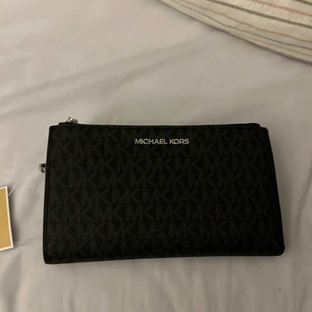 Black Michael Kors Wristlet